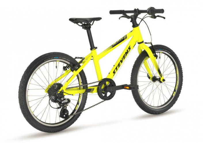 stevesns beat sl 20-as neon sárga gyerek kerékpár hátul
