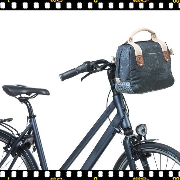 basil boheme carry all bicikli táska kék biciklin
