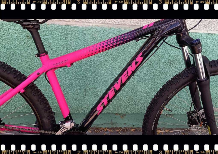 stevens tonga pink mtb bicikli váz