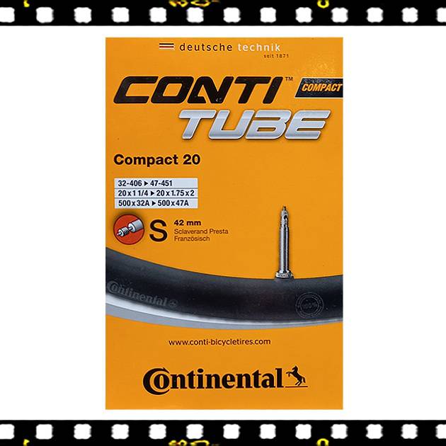 continental compact 20 presta szelepes bicikli belső