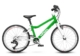 woom 20-as méretű zöld aluminium vázas gyerek bicikli