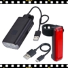 bbb strikeduo combo kerékpár lámpa usb töltővel