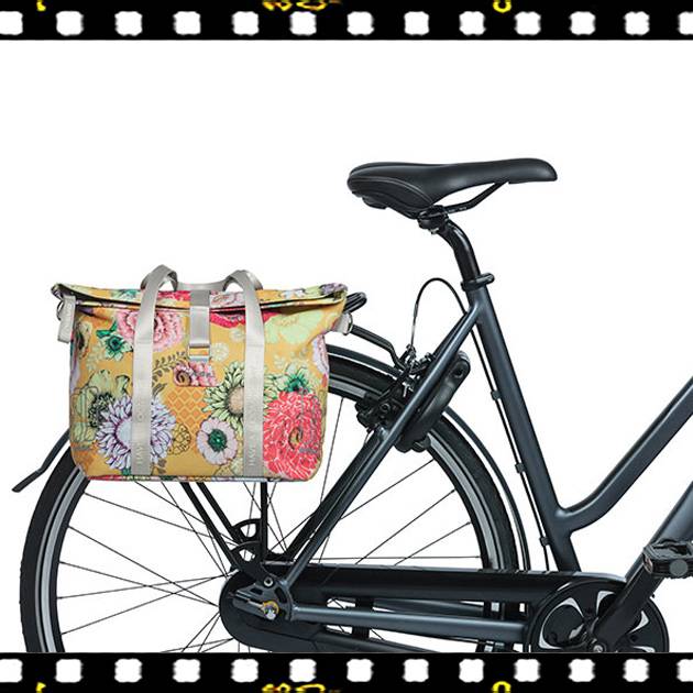 basil bloom field sárga kerékpáros táska hátul